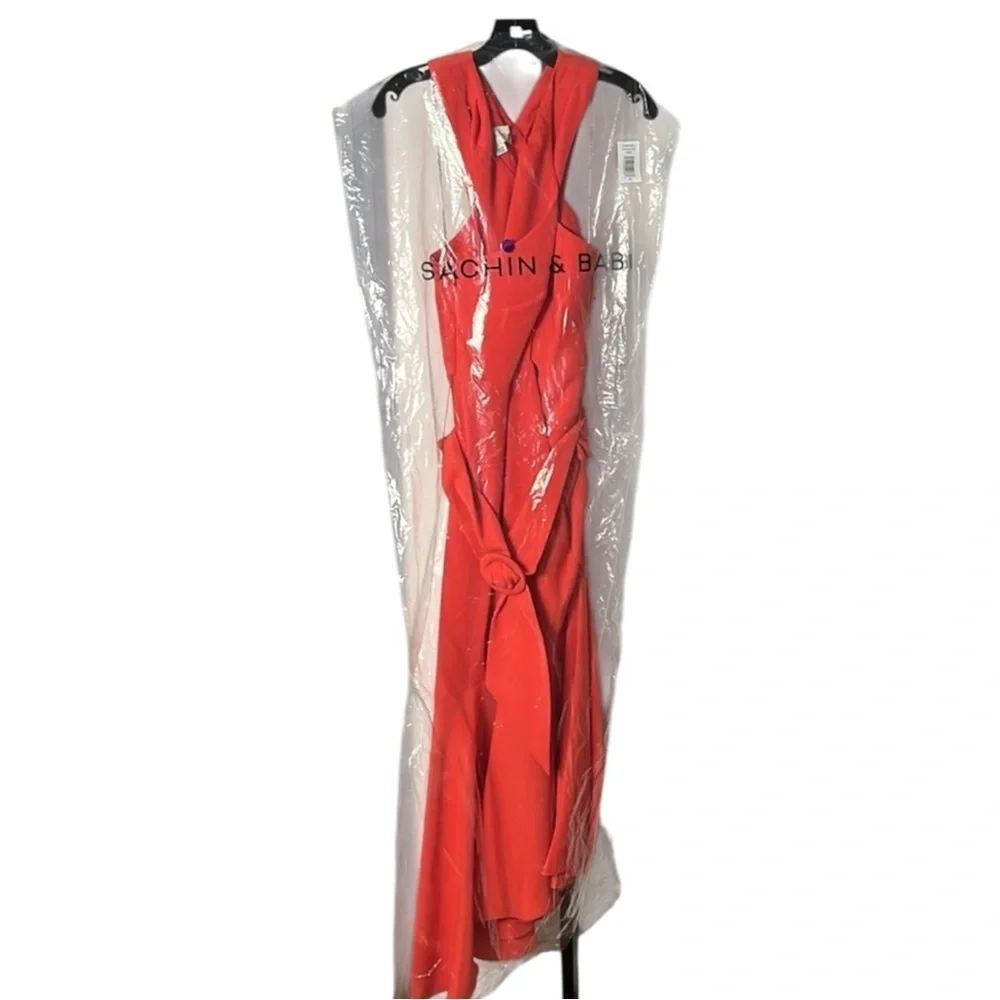 NWT Sachin & Babi Women's Coral Naomi Dress Size 8